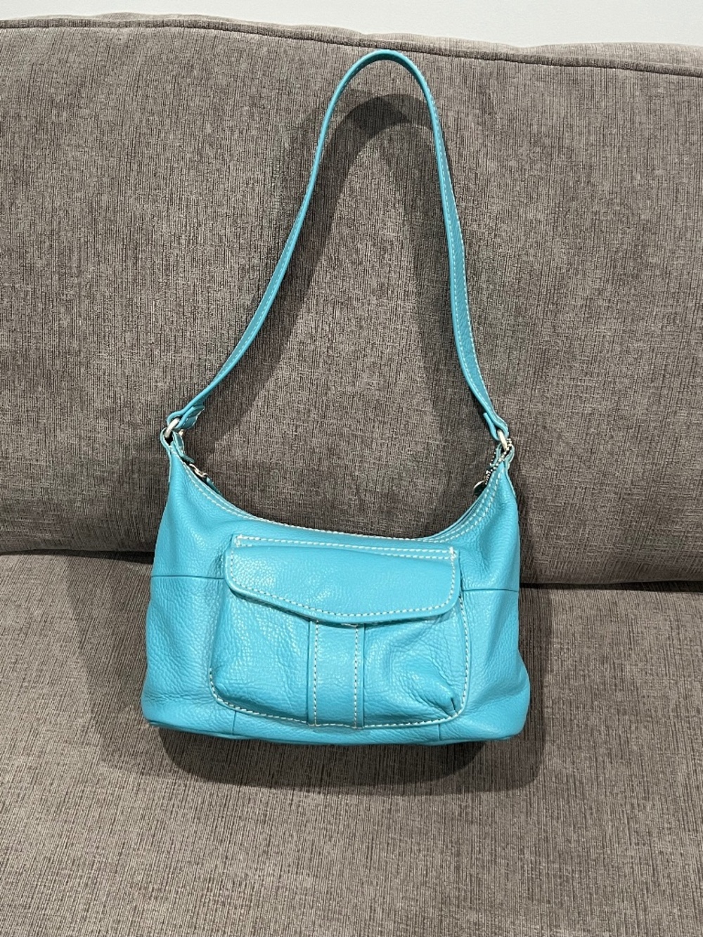 Fossil 1954 Pebbled Leather Shoulder Bag 75082